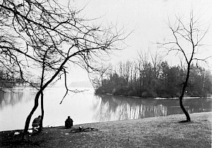 Decksteiner Weiher, März 1973 (Foto: Rheinisches Bildarchiv)